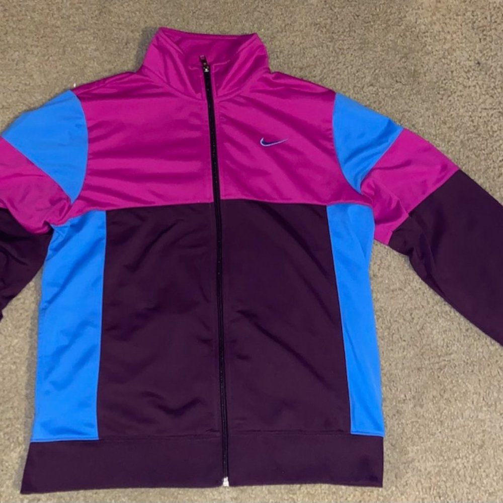 Mesh Nike Pink and Purple Jacket, size L